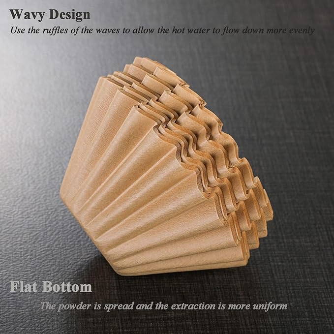 1-2 Cup Brown Coffee Filters, Small Coffee Maker, Single Serve Coffee Pot - Image 4