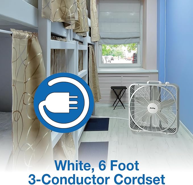 Air King 9723 20-Inch 3-Speed Box Fan - Image 4