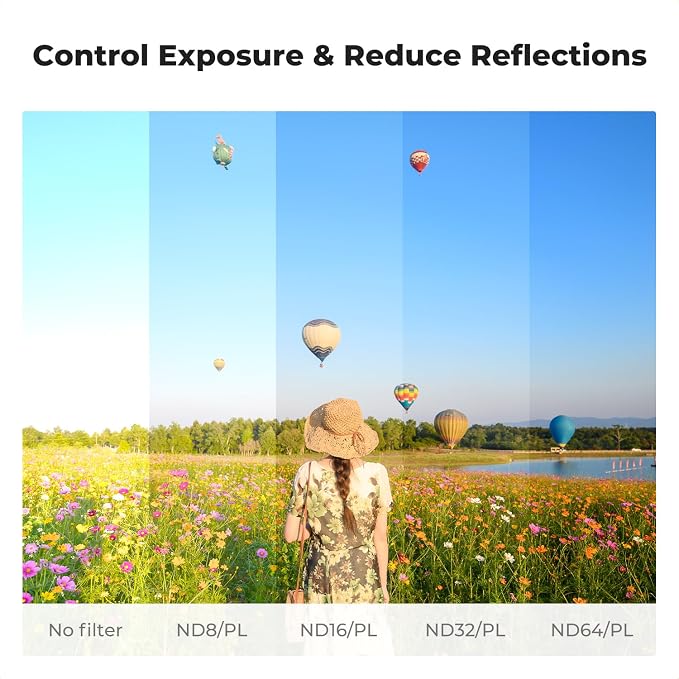 K&F CONCEPT ND, Effect Filter for DJI Osmo Pocket 3, Light Pullution Reduction - Image 4