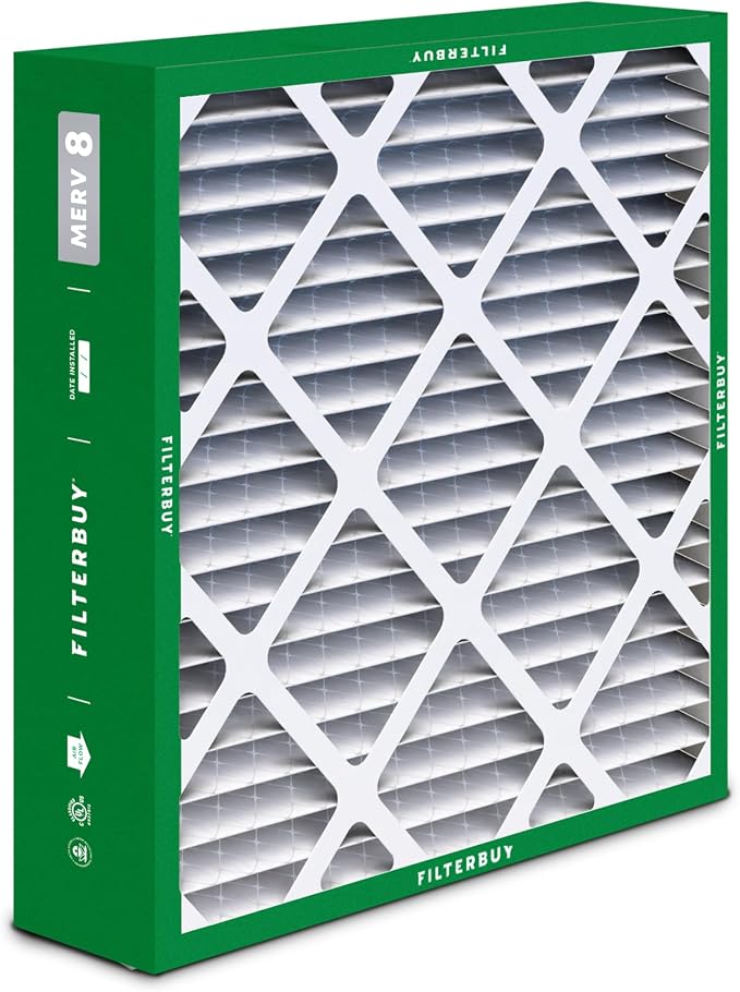 Filterbuy 21x21x5 Air Filter MERV 8 Essential Dust & Allergy Defense, - Image 9
