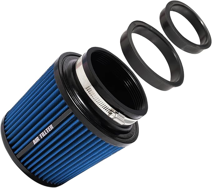 3" 3.5" 4" Inlet Car Replacement Cold Air Intake Filter 76mm 89mm 102mm 3 Sizes by Unknown