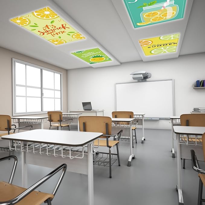 8 Pcs Fluorescent Light Covers - Image 6