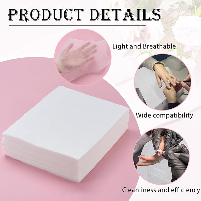 400 Sheets Nail Dust Collector Filter Paper Disposable Nail Dust Suction - Image 4