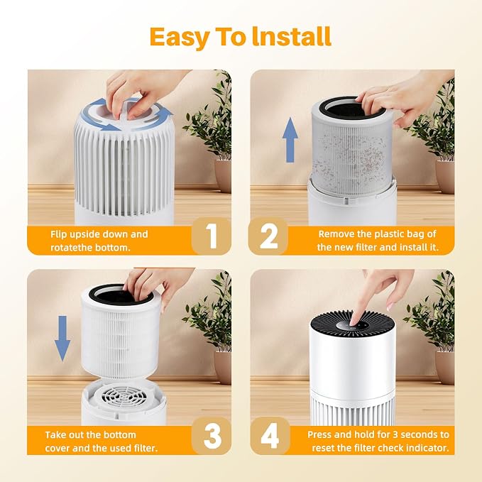 2 Pack H7126 Replacement Filters Compatible - Image 8