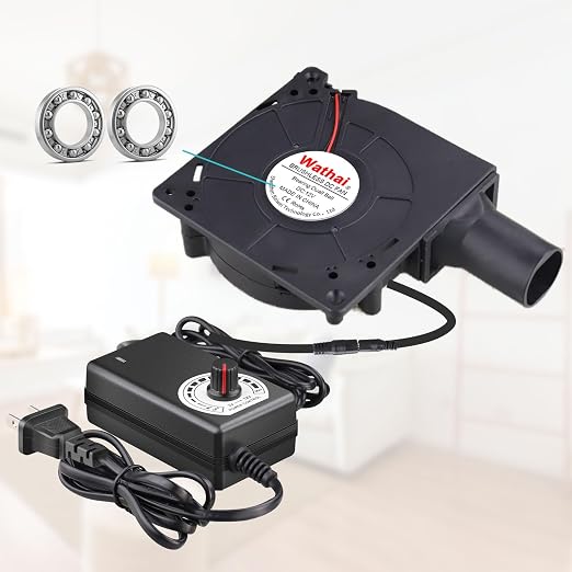 Wathai 120mm x 32mm Small Blower Fan 12V - Image 6