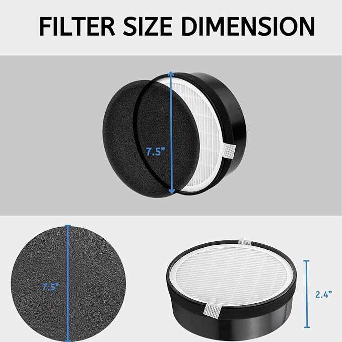 Nispira True HEPA H13 Air Filter Replacement Compatible - Image 7