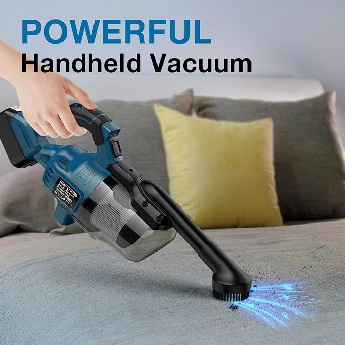 Cordless Vacuum Cleaner for Makita 18V LXT Battery, Handheld Vacuum Cleaner for - Image 4