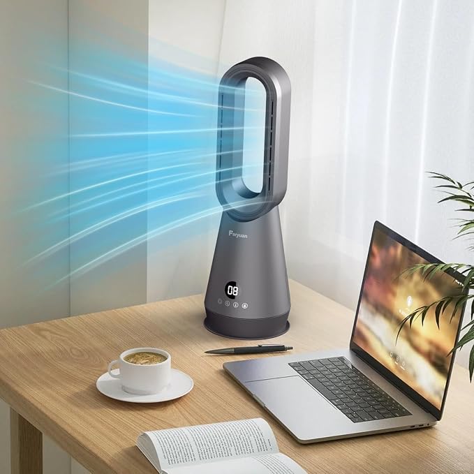 3-in-1 Bladeless Tower Fan - Image 2