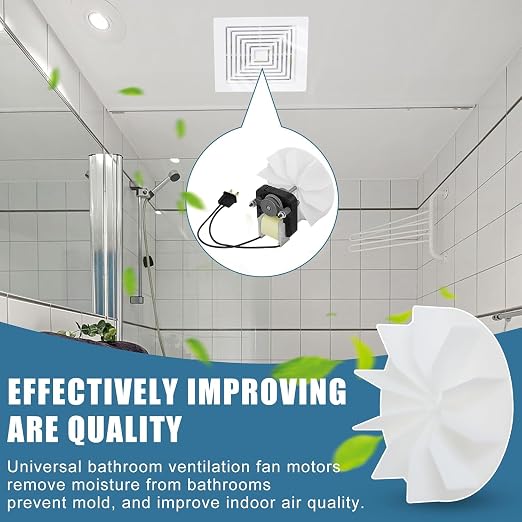SM550 Bathroom Vent Fan Motor Replacement Kit - Image 2