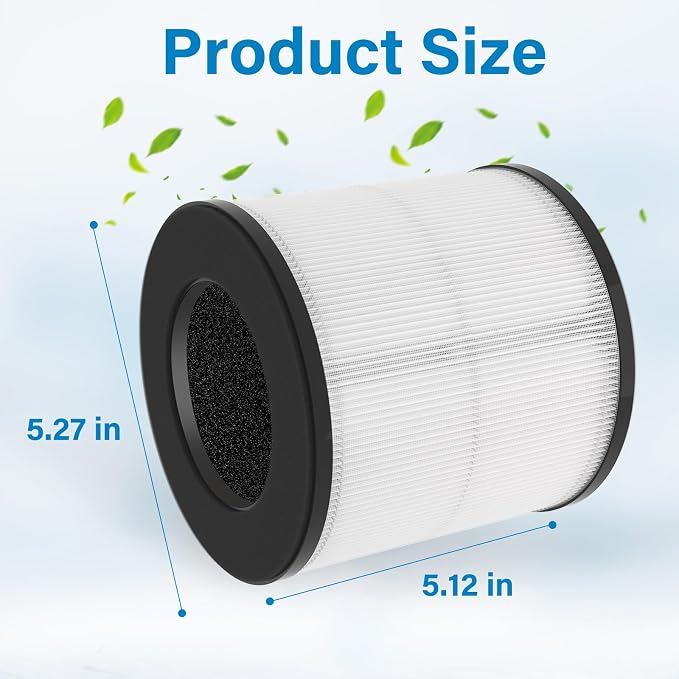 2 Pack AP050 AP052 H13 True HEPA Filter Replacement Fit - Image 3