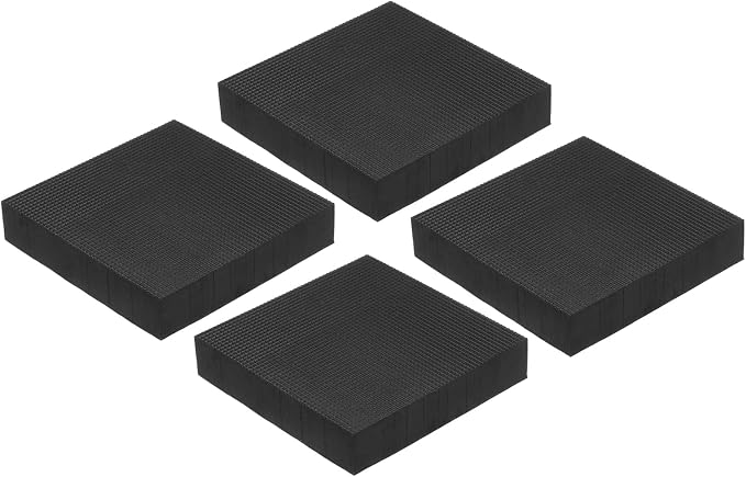 PATIKIL Rubber Anti-Vibration Pads, Air Conditioner, Air Compressor by PATIKIL