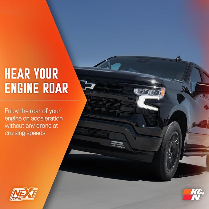 K&N NextGen Cold Air Intake System: High-Flow Cotton Filter: Compatible - Image 8