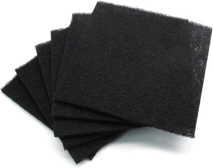 Biaungdo 6 Pack 5 Inch Sqaure Charcoal Filter Replacements - Image 7