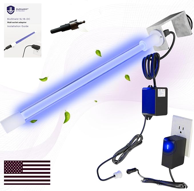 BioShieldUV® 18W HVAC UV Light Air Purifier Light Bulb by Mammoth