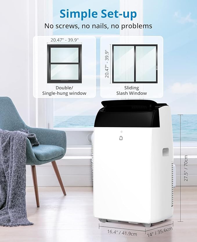 GarveeLife 12, 000 BTU Portable Air Conditioners - Image 9