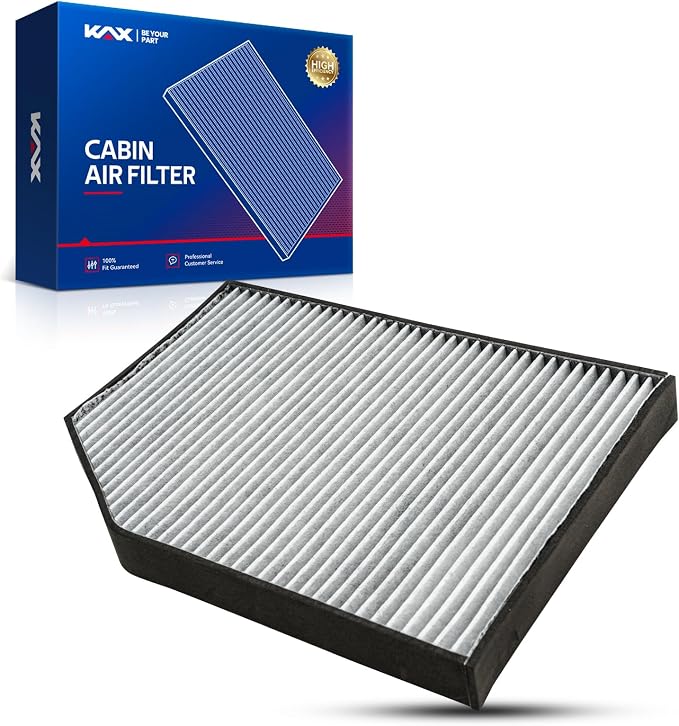 KAX HEPA Cabin Air Filter with Activated Carbon, CF12553 Replacement by KAX
