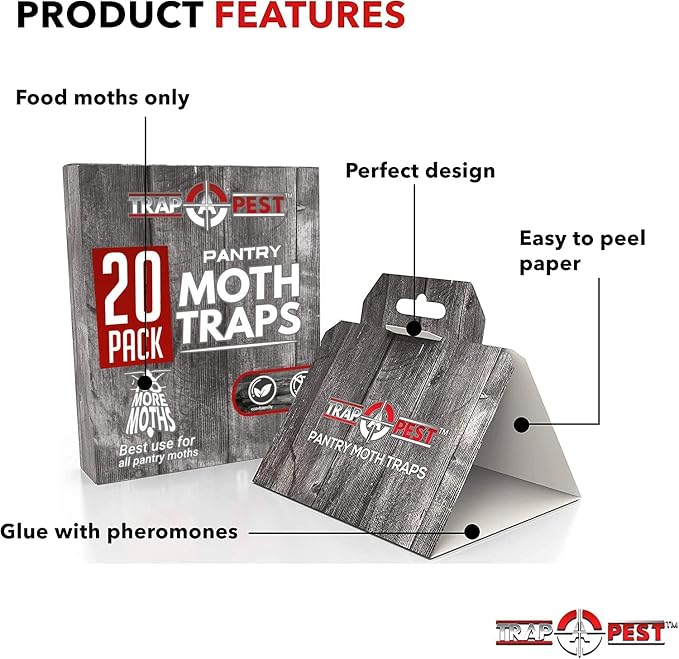 20 Pack Pantry Moth Traps - Image 3