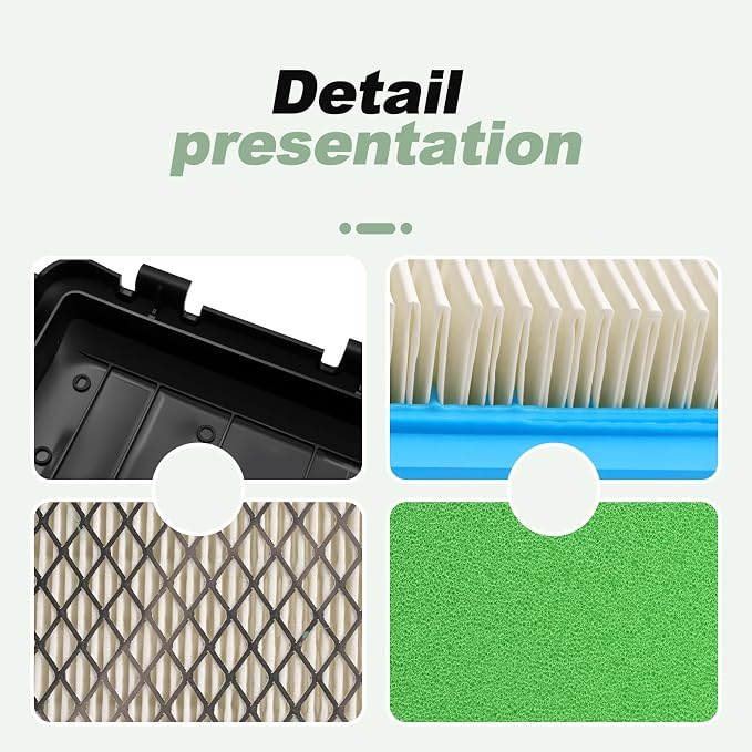 Air Filter with Cover Kit Compatible with Husqvarna HU800AWD HU800BBC HU800HW - Image 6