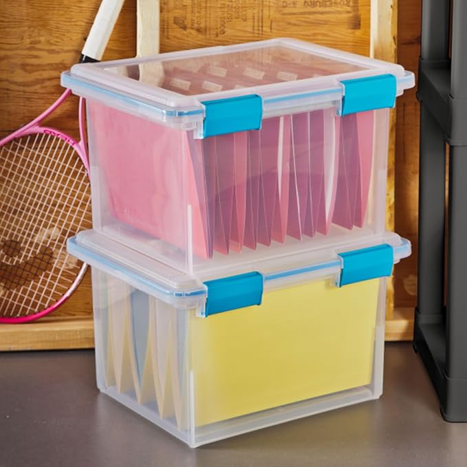 Sterilite 16-Pack Gasket Box, Weather-Resistant Storage Bins - Image 6