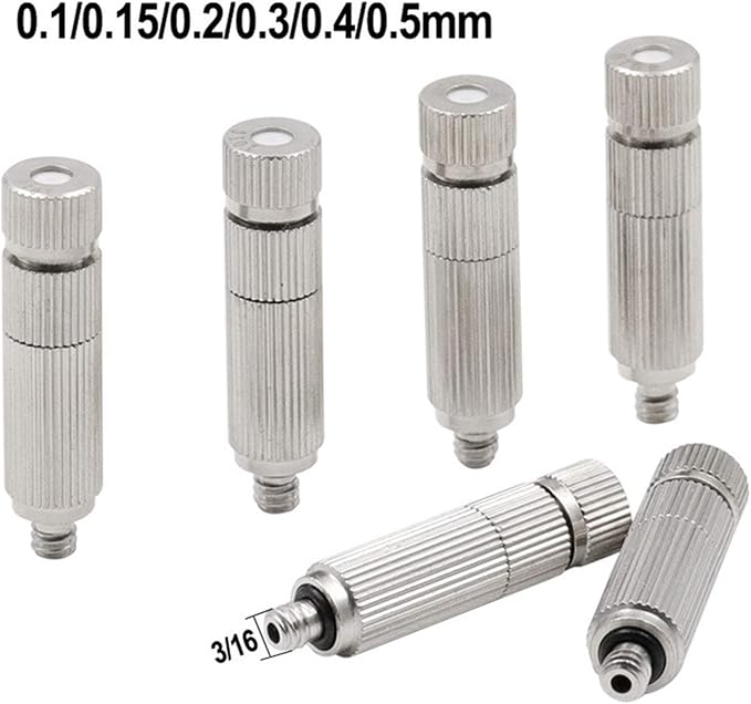 Haueeschoen 80pcs Brass Misting Nozzle Kit - Image 7