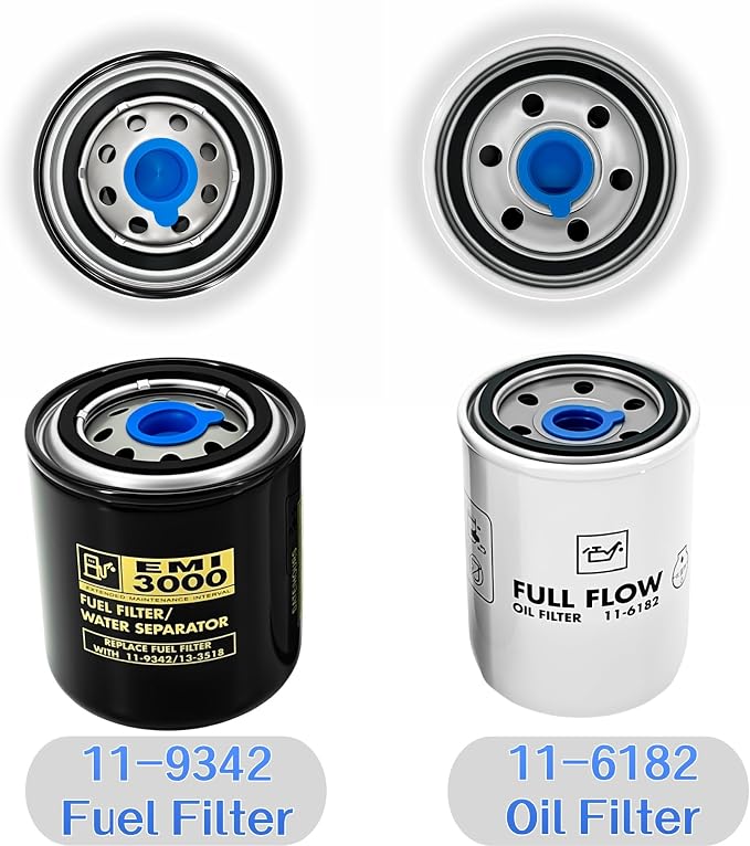 11-9059 Air Fi-lter 11-6182 Oil Filter 11-9342 Fuel Filter Maintenance Kit Fit - Image 5