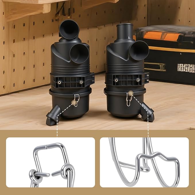 8 Pcs P538928 Air Cleaner End Cap Metal Clip Compatible - Image 7