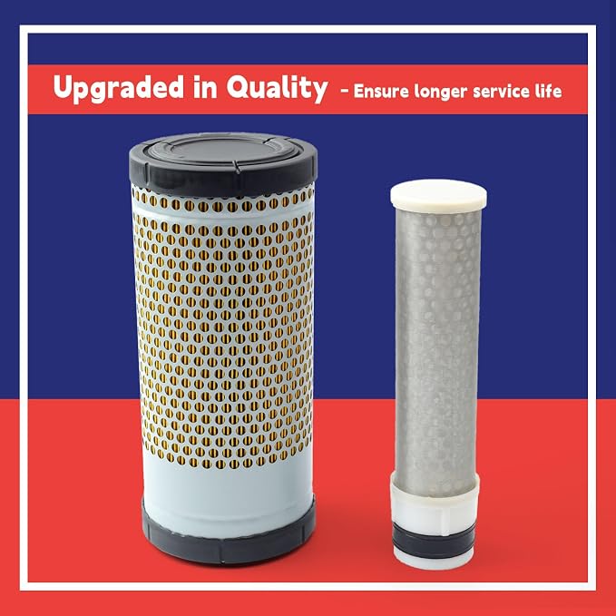 10400511200 19690531100 Inner and Outer Air Filter Element Combo Replacement - Image 7