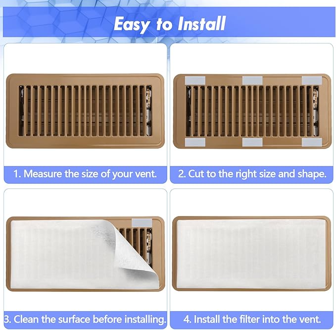 MERV 13 Filter Material, 23 Ft² Electrostatic Media Cut to Fit Air Filters - Image 6