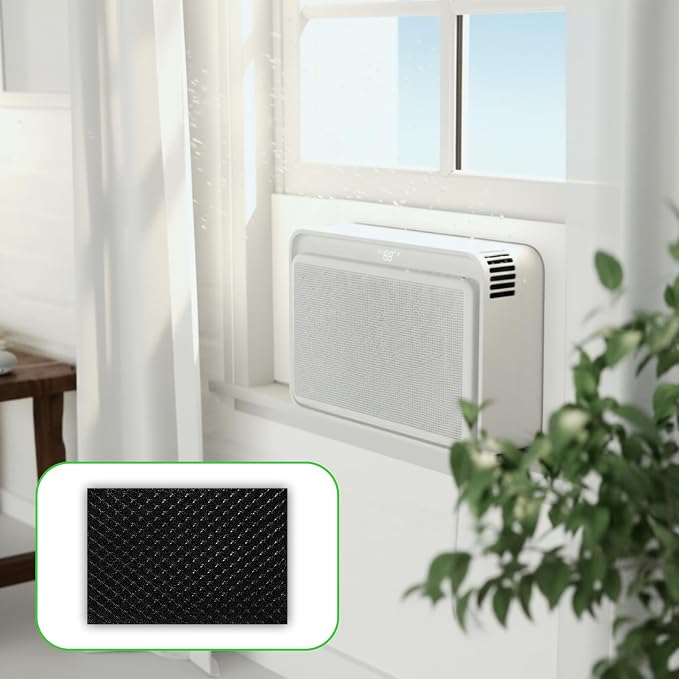 Glooglitter 8 pack Air Conditioner Activated Carbon Replacement Filters - Image 6