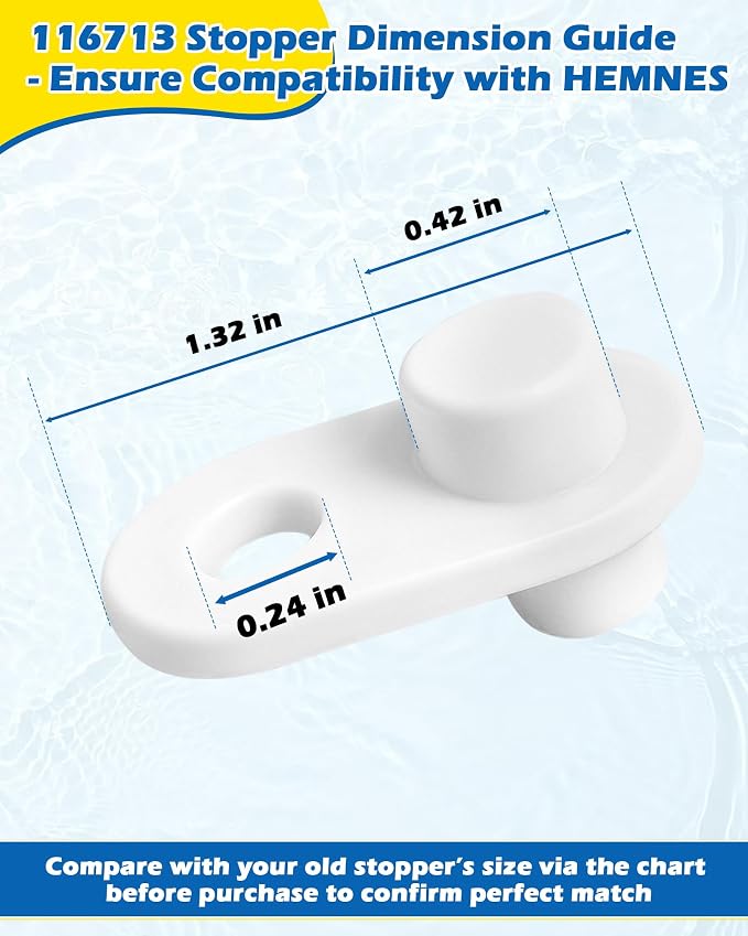 IWIWE 116713 Shoe Cabinet Stopper – Replacement Part Compatible - Image 2