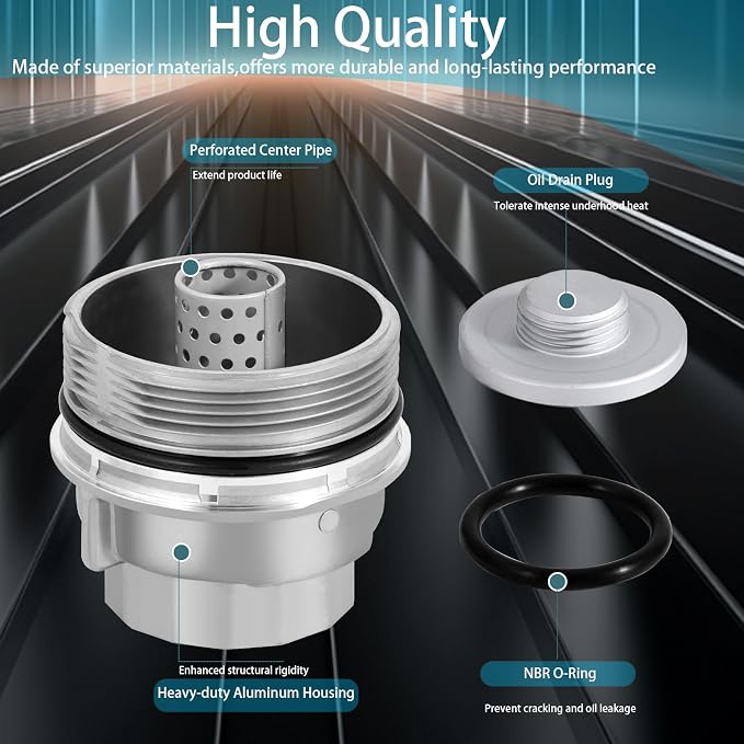 Oil Filter Housing Cap Assembly Compatible - Image 5