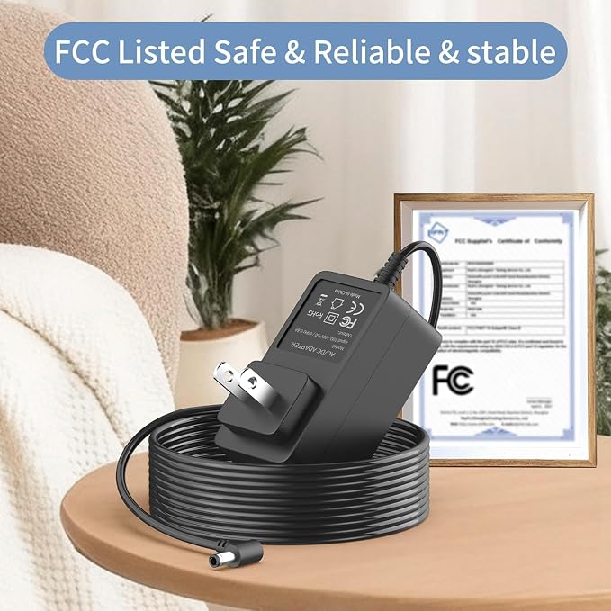 24V Power Adapter for KNKA Air Purifier Replacement for KNKA APH4000 & APH3000 - Image 6