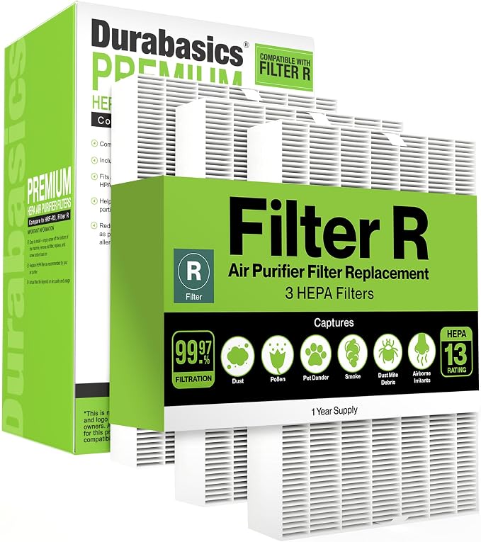 Durabasics 3 Pack of HEPA Filters Compatible by Durabasics