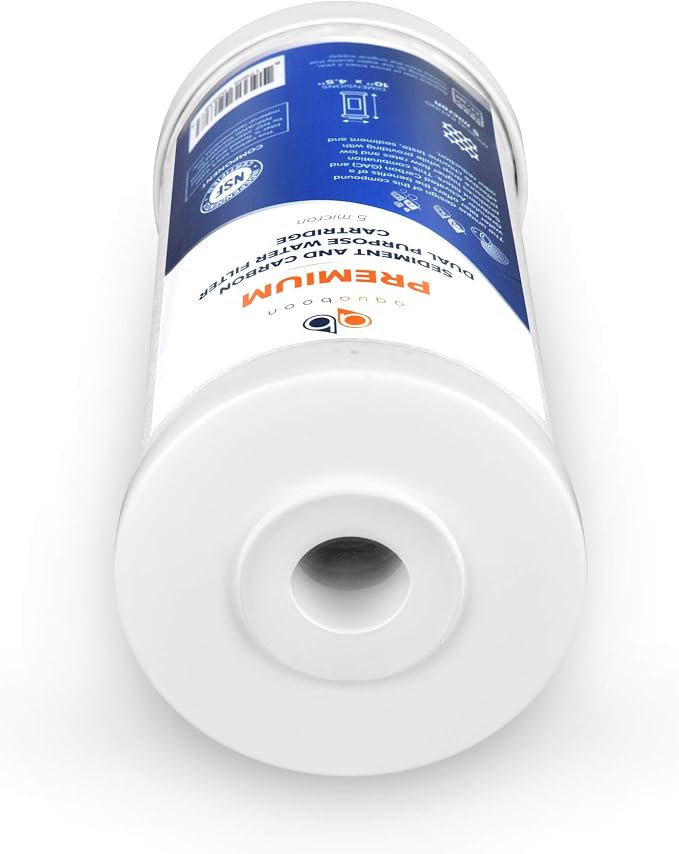 Aquaboon 5 Micron 10 x 4.5 Whole House Water Filter Replacement Cartridge - Image 7