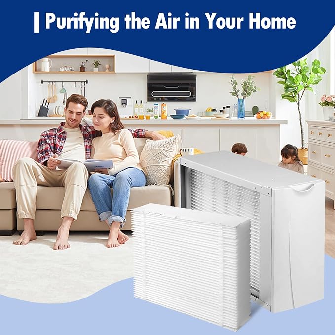 2-Pack 201 Replacement Furnace Filter Compatible - Image 7
