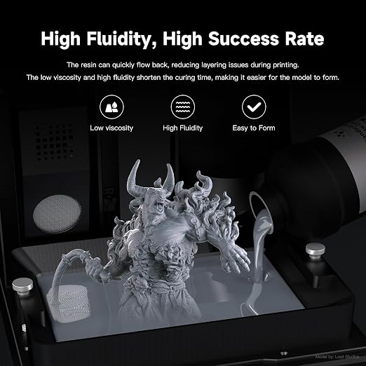 Nova3D ABS-Like Precision 2.0 3D Printer Resin – Enhanced Toughness & Strength - Image 3