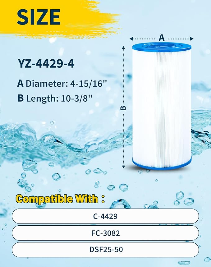 4429 Spa Filter Cartridge Replaces - Image 2