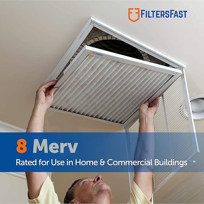 Filters Fast 13x22x1 Air Filter MERV 8, Made in the USA, Actual Size: - Image 2