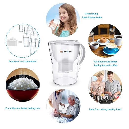 Hskyhan Water Filter Pitcher Alkaline - Image 6