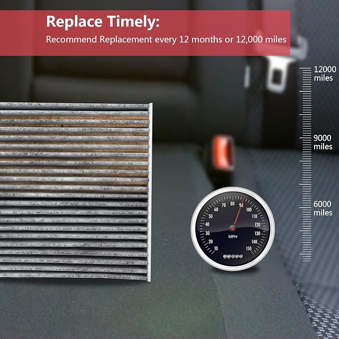 Cabin Air Filter Fits Mazda 3, Replacement - Image 4