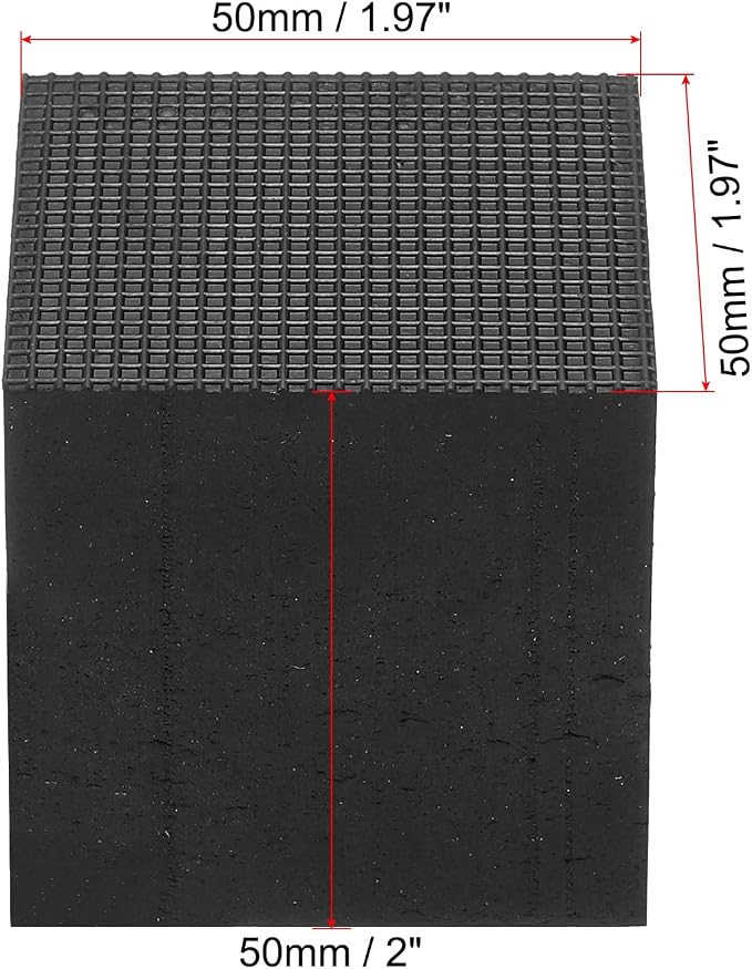 PATIKIL Rubber Anti-Vibration Pads, Air Conditioner, Air Compressor - Image 2