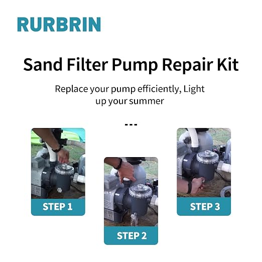 Sand Filter Pump Repair Set Compatible - Image 6
