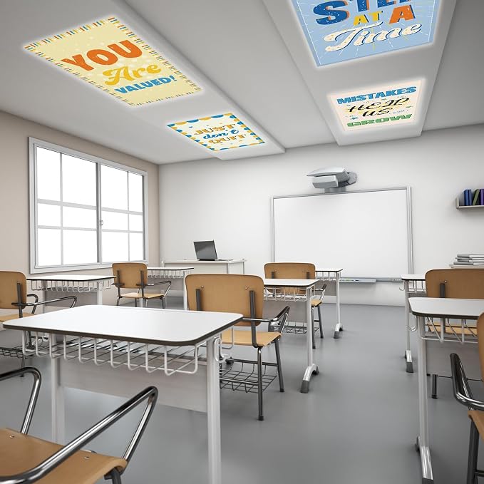 8 Pcs Fluorescent Light Covers - Image 6