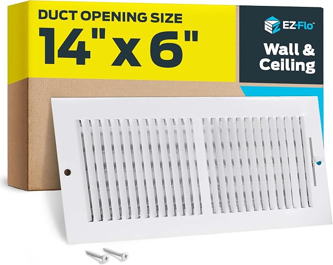 EZ-FLO 14 x 6 Inch Air Vent Cover by EZ-FLO