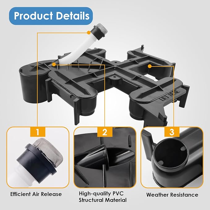 59023700 Manifold Top with Air Bleed, Compatible with FNS Plus 24, 60 Pool and - Image 6