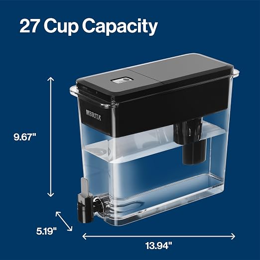 Brita Water Dispenser, UltraMax Elite Filter, Removes 99% of Lead, Includes 1 - Image 9