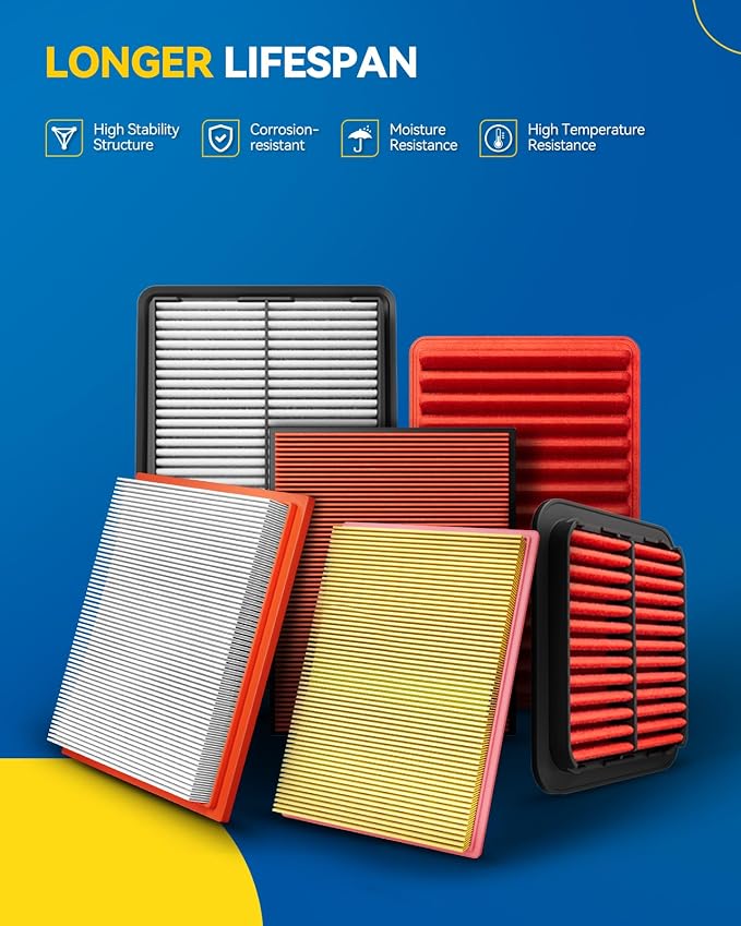 PHILTOP Engine Air Filter, CA10604 Compatible - Image 5