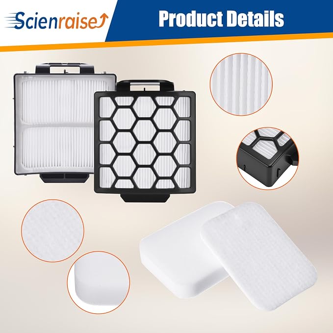 NV151 Filter for Shark ZU102 ZU100 Pet Upright Vacuum Replacement Filter for - Image 6