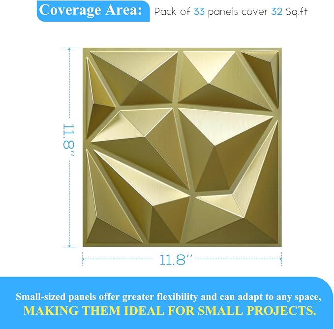 33 Pack Decorative 3D Wall Panels - Image 5