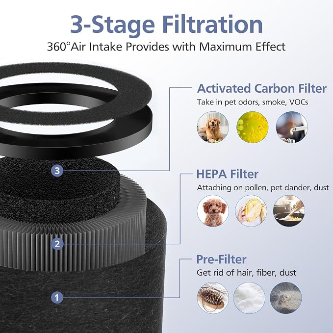 2 Pack TZ-K1 Replacement Filter Compatible - Image 4